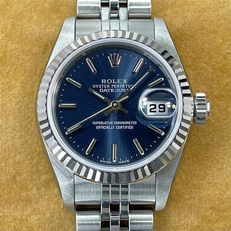 silberne rolex damen|Rolex oyster damen.